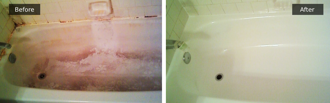 nyc  bathtub reglazing refinishing services before after